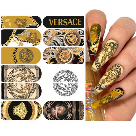 Nail Versace Stickers 